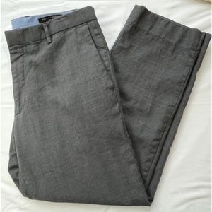 Banana Republic grey wool slim fit trousers